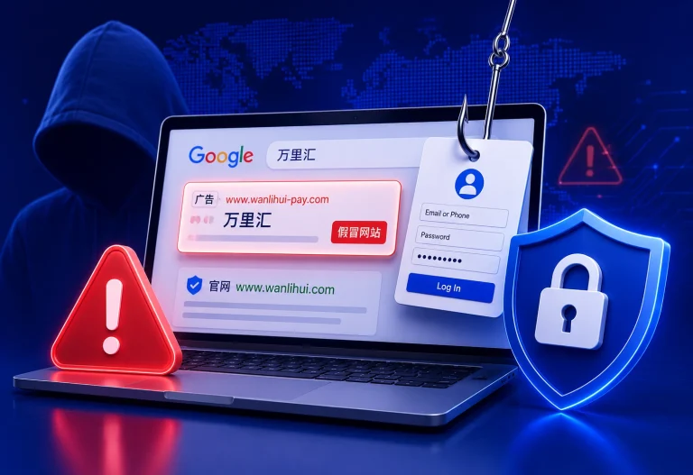 跨境必读：Google搜到假万里汇损失23万元，如何防范Google Ads诈骗